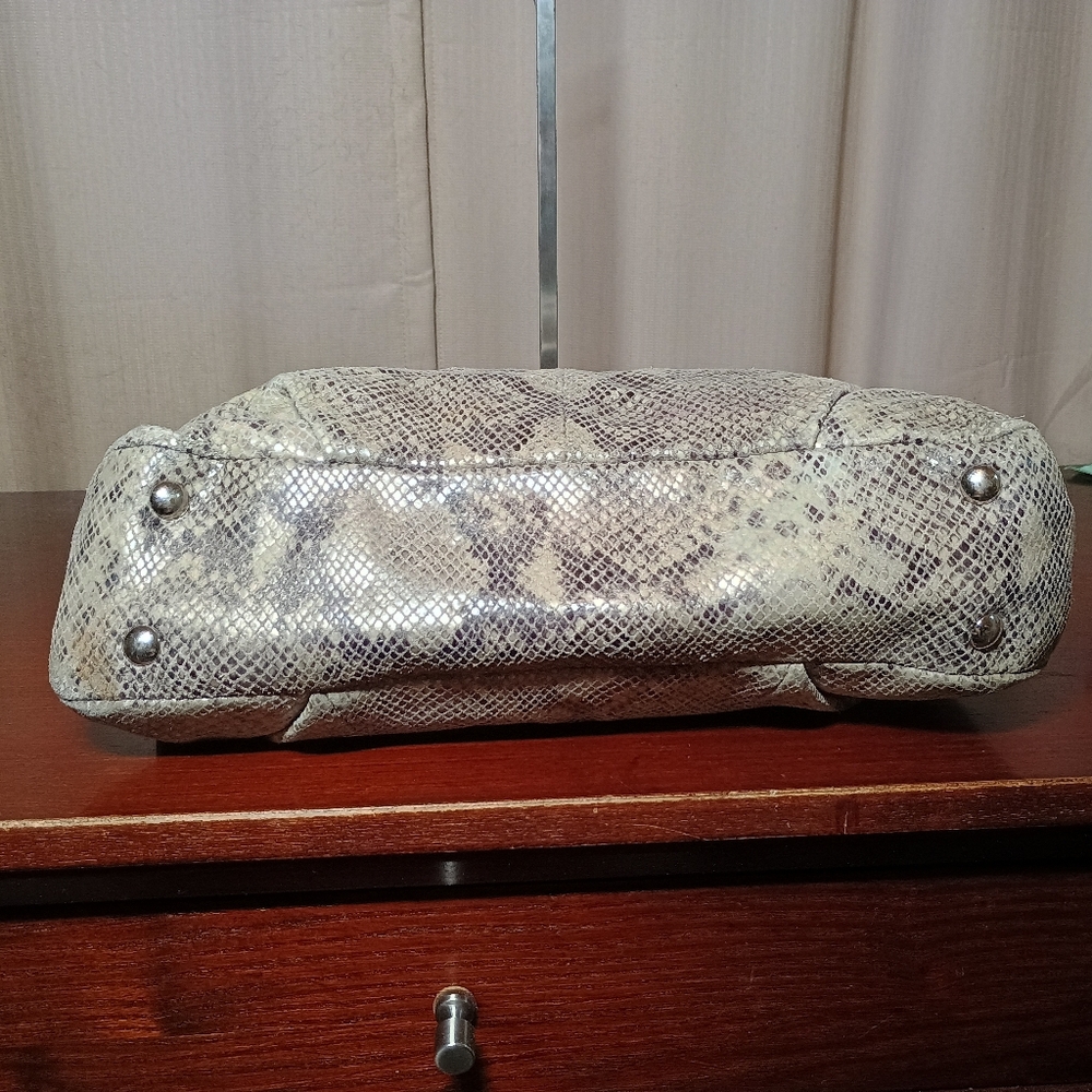 Coach Soho Exotic Python Snake Embossed Carryall … - image 9